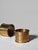 Modern Textured Brass Napkin Rings, 1960, Set of 6 For Sale - Image 3 of 5