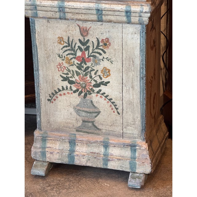 Traditional 19th Century Swedish Tall Case Clock For Sale - Image 3 of 15