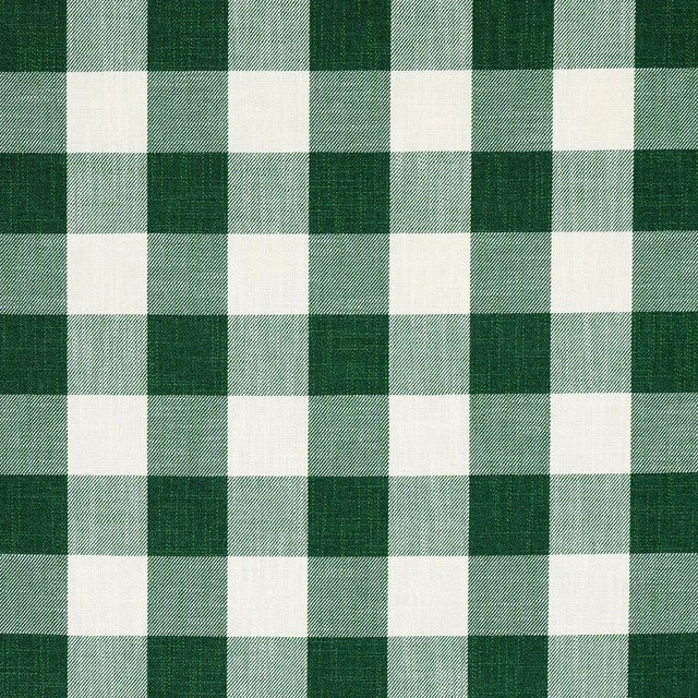 Sample - Schumacher Picnic Indoor/Outdoor Fabric, Emerald For Sale