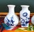 Vintage Chinese Blue and White Porcelain Mini Vases - Set of 4 For Sale - Image 4 of 7