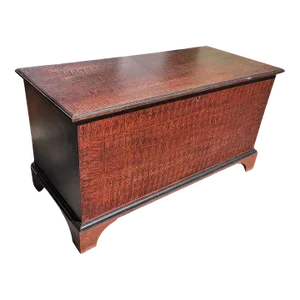 19th C Paint Decorated Pennsylvania Blanket Chest
