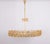 1970s Large Gilt Brass and Crystal Glass Encrusted Chandelier from Palwa, Germany, 1970s For Sale - Image 5 of 18