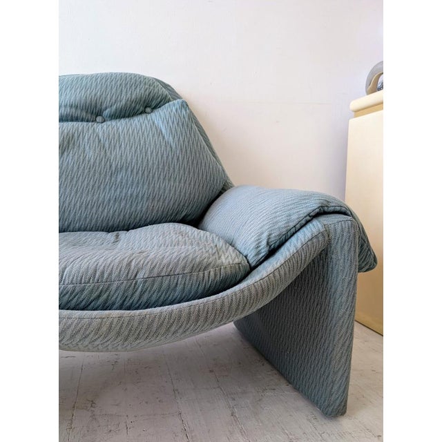 Mid-Century P60 Lounge Chair by Vittorio Introini for Saporiti, Italy, 1970s For Sale - Image 10 of 14