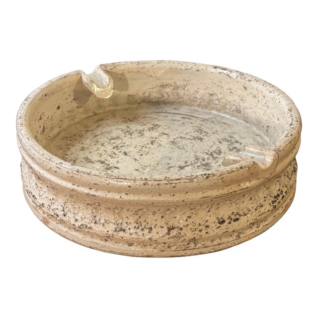 Vintage Mid Century Bitossi Aldo Londi Ashtray Signed Italy For Sale