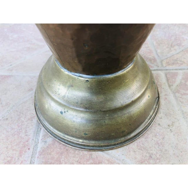 Mid-Century Hammered Copper Umbrella Stand, 1950s For Sale - Image 12 of 18