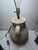 Beige 1980s Southwest Navajo Jug Design Plaster Mid Century Table Lamp For Sale - Image 8 of 8
