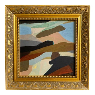 "Back and Forth" 2026 Painting by Jessalin Beutler in Vintage Frame For Sale