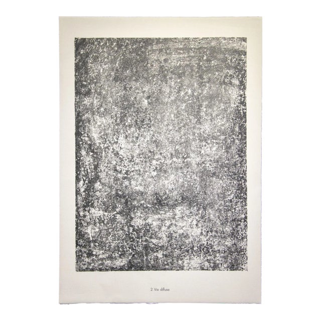 Jean Dubuffet - Life Diffuse - from Soil, Land - Original Lithograph - 1959 For Sale