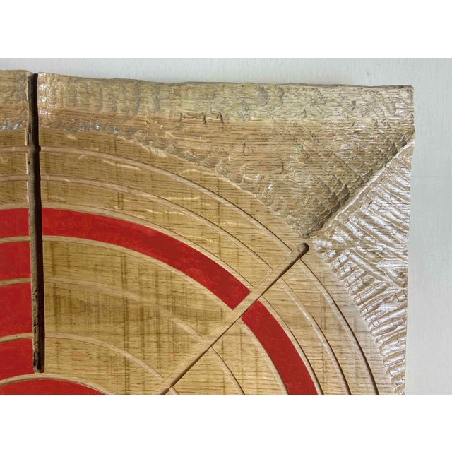 Pompeian Red Theatre Lamp by Pietro Meccani For Sale - Image 6 of 8