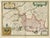 Antique Map of the Region of Cambrai, France, 1630 For Sale