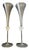 Medusa Champagne Flutes by Gianni Versace for Rosenthal, 1995, Set of 2 For Sale
