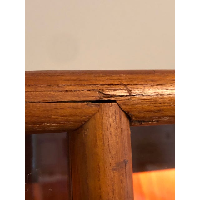 1950s Mid Century Danish Modern Teak China Hutch Chairish