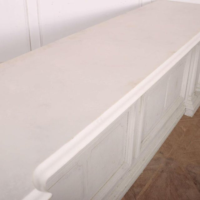 Italian Painted Pine Counter For Sale - Image 16 of 18