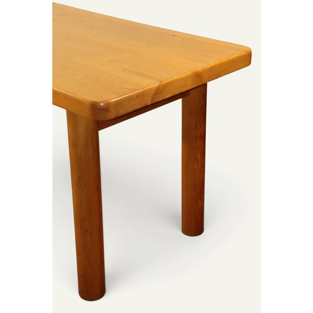 1960s Modernist Pine Table by René Martin, 1960s For Sale - Image 5 of 18