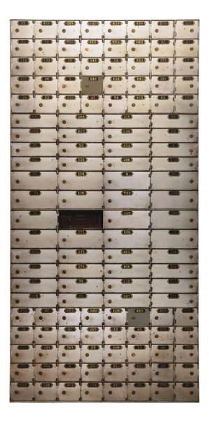 Nicolas Grospierre, The Bank, Safe Deposit Boxes (Type 2b), Lambda Print on Aluminium Casing, 2009
