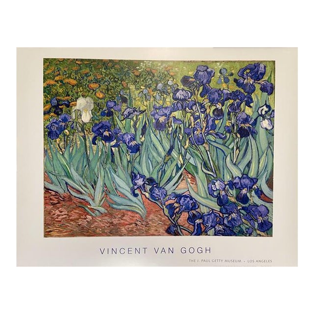 Van Gogh, "Irises"Rare Museum Poster, 1889, 2015 For Sale