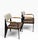 Art Deco Pair of Vintage Art Deco Jean Prouvé Direction Armchairs W Shagreen Seats For Sale - Image 3 of 4