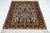 Brown 1960s Extremely Fine Turkish Silk Hereke With the Field Woven With Silver Metal Treads Rug 3'3'' X 4'6'' For Sale - Image 8 of 11