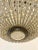 Gold Bronze & Crystal Pendant Light, 1960s For Sale - Image 8 of 11