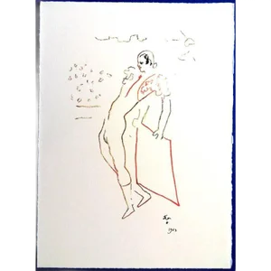 Jean Cocteau - The Toreador - Original Lithograph 1961