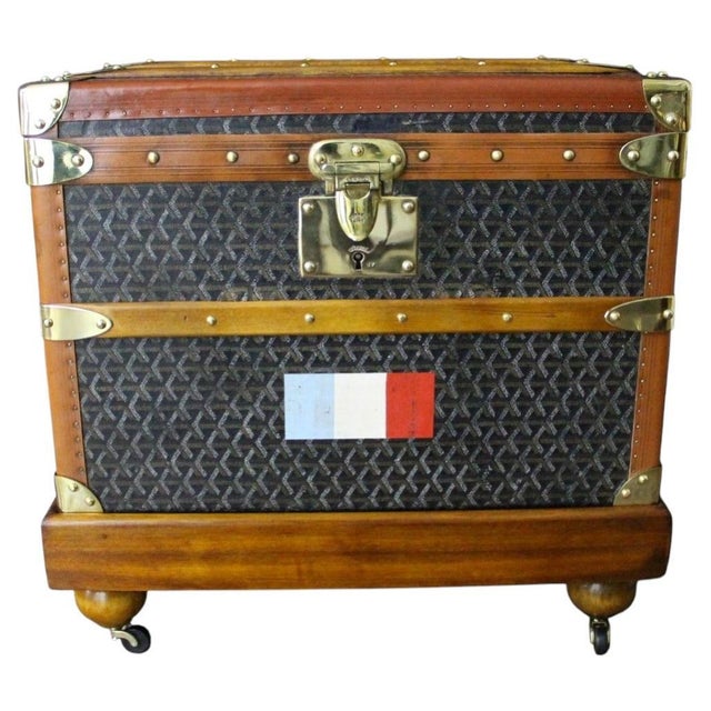 Goyard Small Trunk from Goyard, 1920s For Sale - Image 4 of 18