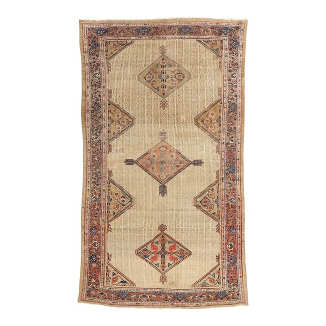 Late 19th Century Antique Persian Malayer Rug - 06'06 X 11'08 For Sale