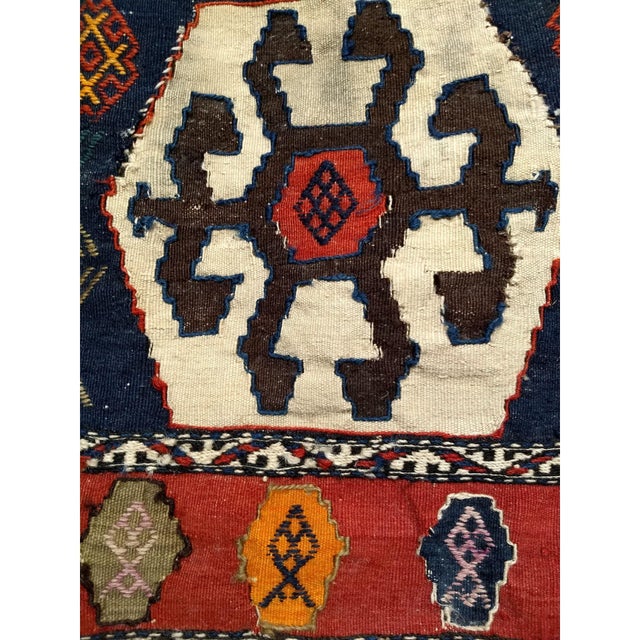 1’ 8” x 1’ 10” The Shahsavan bag face from NW Persia was woven by the tribes in the late 1800s. It could have been either...