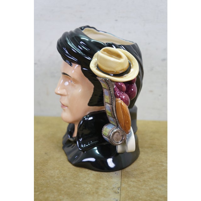 Ceramic Late 20th Century Royal Doulton Elvis Presley the King Stand Up Ep5 Toby Character Jug For Sale - Image 7 of 14