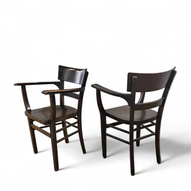 Dining Chairs from Twente, 1930s, Set of 2 For Sale - Image 4 of 17