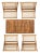 2020s Blaze 5 Piece Living Set - Natural For Sale - Image 5 of 8