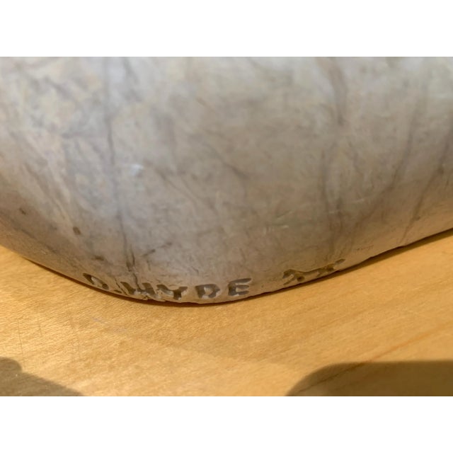 Stone Doug Hyde Stone Sculpture of an American Inuit For Sale - Image 7 of 13