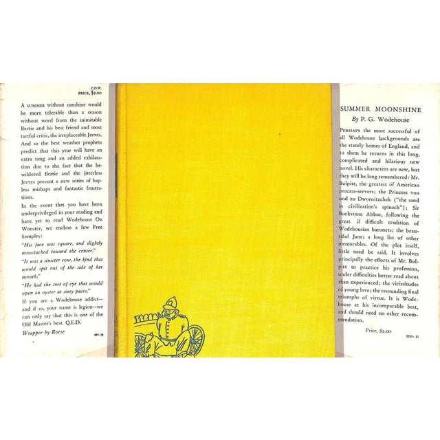 Traditional "The Code of the Woosters" 1938 Wodehouse, p.g. For Sale - Image 3 of 4