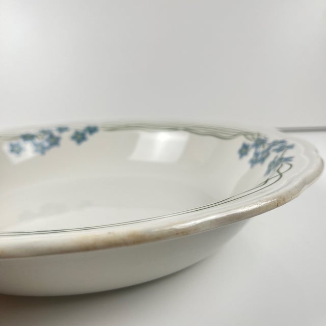 Souvenir Shallow Dish from Sarreguemines, 1890s For Sale - Image 9 of 10