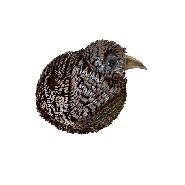 1960s Mid Century Brutalist Mexican Mixed Metal Art by Alexander Blazquez 1960’s For Sale - Image 5 of 9