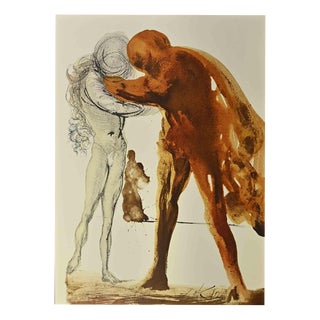 Salvador Dali, Filius Prodigus, Lithograph, 1964 For Sale