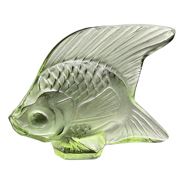 Magic Fish by René Lalique for Lalique, 1990s For Sale