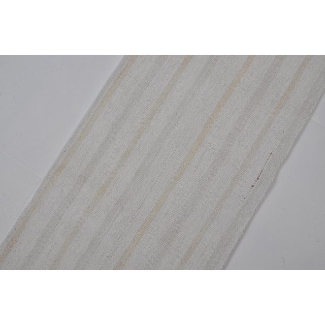 Vintage Stripe Hemp Runner For Sale In Phoenix - Image 6 of 10