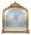 Victorian Style Giltwood Overmantel Mirror For Sale