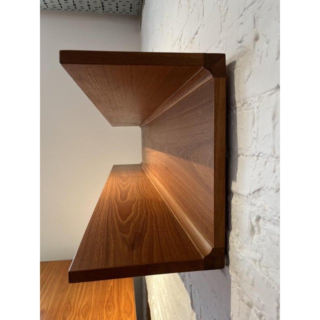 Floating Wall Shelf in Teak from Pedersen & Hansen, 1960s For Sale - Image 8 of 13