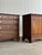 Late 20th Century Georgian Cherry Bachelor Chests, Pair For Sale - Image 14 of 17