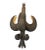 Brown 1940s Maison Jansen Light Fixture For Sale - Image 8 of 8