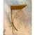 Offered is a pair of beautifully aged gold gilt style wheatgrass wall sconces. This pair features mirrored surfaces.