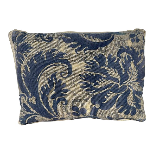 Petite Fortuny Textile Pillow For Sale