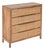 Eldridge Wood Chest With Four Drawers by Loomlan For Sale