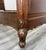 Vintage French Louis XVI Style Oak Single Bed Frame with Carved Headboard For Sale - Image 10 of 14
