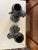 Metal Antique Bronze on Marble Cherub Candlesticks- a Pair For Sale - Image 7 of 9