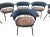 Cassina Chairs by Olli Mannermaa for Cassina, 1950s, Set of 6 For Sale - Image 4 of 10
