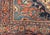 19th Century Antique Bidjar Rug, Hand-Knotted Wool, Herati Geometric Pattern, Ivory & Red, 7x12 For Sale - Image 5 of 18