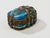 Chinoiserie Antique Chinese Champlevé Enamel Scarab Jewelry Box For Sale - Image 3 of 10