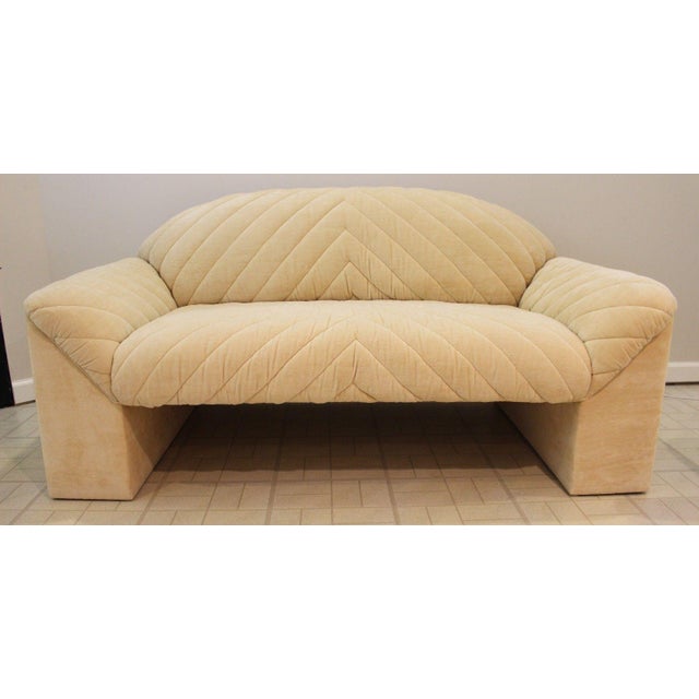 Tan Mid Century Modern Harvey Probber Pair of Loveseats Sofas For Sale - Image 8 of 13